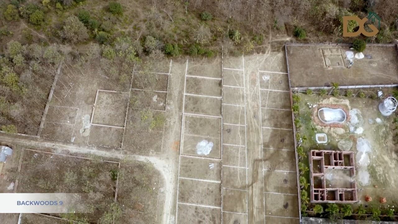 Backwoods 9 plotted area