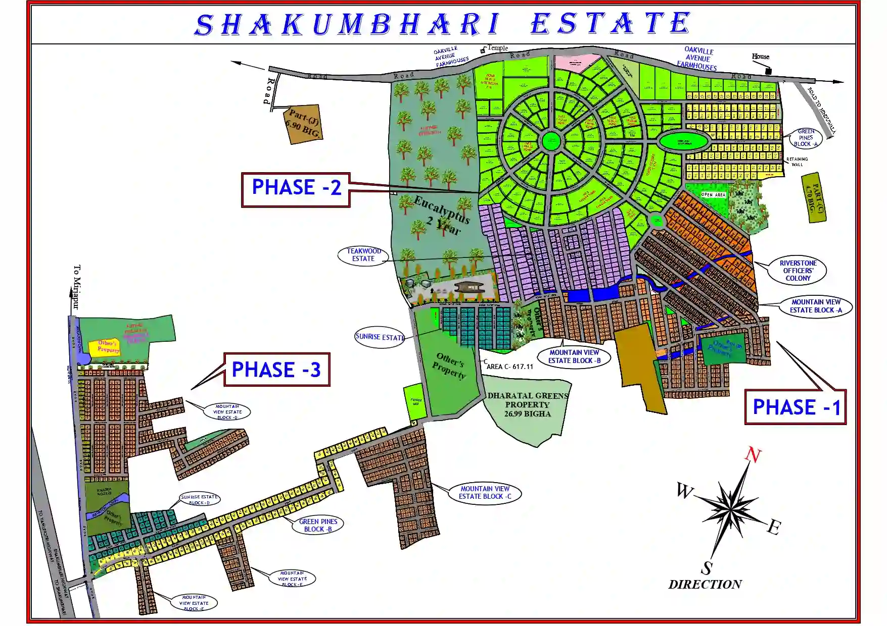 Shakumbhari Estate master plan
